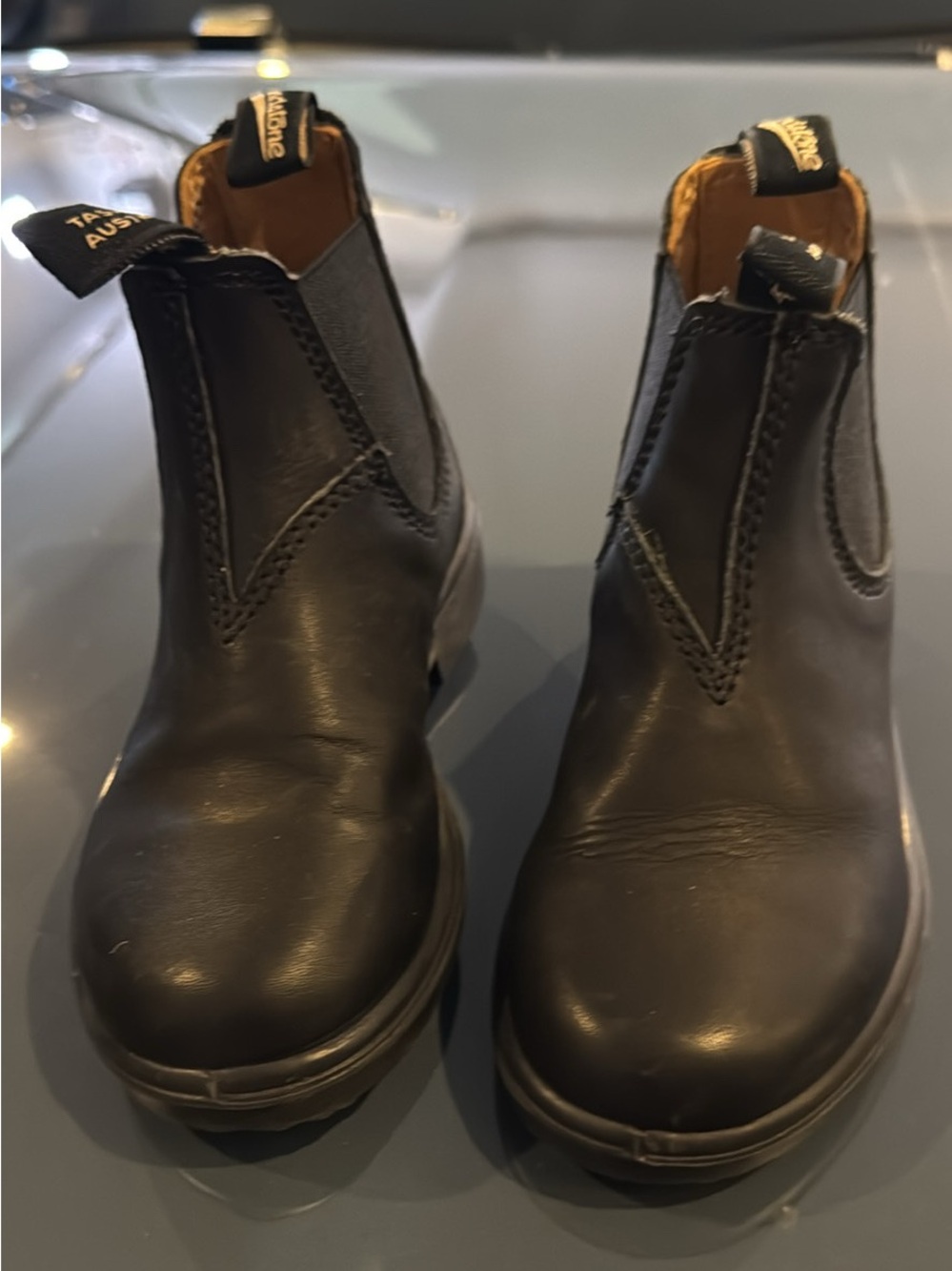 Blundstone-Inspired kids Black Chelsea Boots